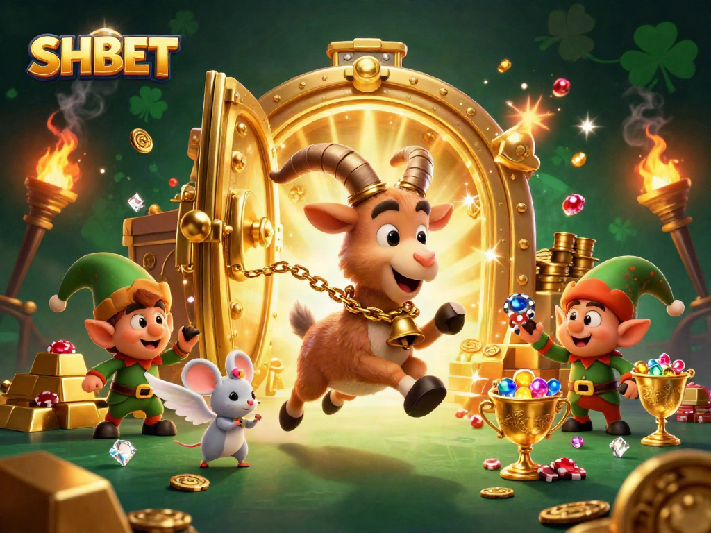 Engage with SHBET's vibrant casino scene, where fantasy characters manage the thrill of gaming.