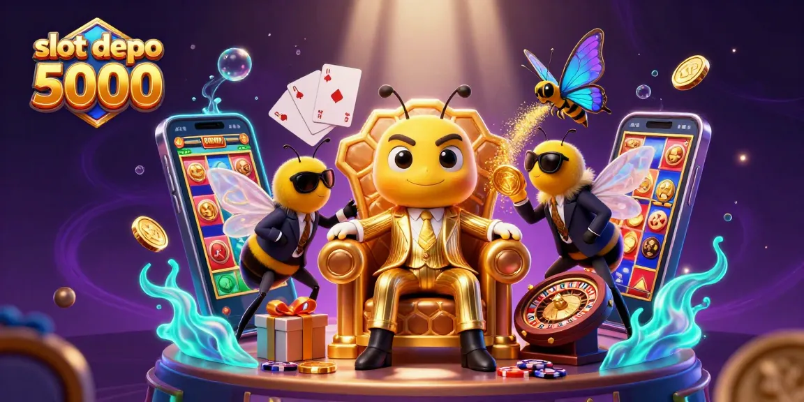 Engage with exciting gameplay at slot depo 5000 while enjoying 3D casino characters and vibrant gaming elements.