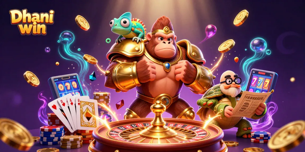Dive into thrilling action with Dhani win as a gorilla king, chameleon spy, and gambling options sparkle!